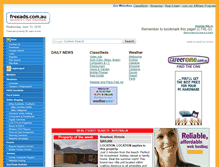 Tablet Screenshot of freeads.com.au