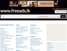 Tablet Screenshot of freeads.lk